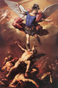 Saint Michel archange de Luca Giordano